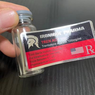 Nhãn lọ thủy tinh màu ISO PMS, Nhãn dán nhãn thuốc hoàn thiện bóng