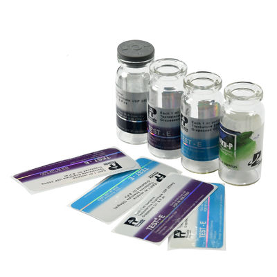 Keo dán mạnh 25x60mm Hologram 10ml Nhãn lọ cho Primobolan 100mg / Ml