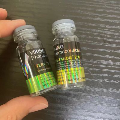 Giấy nghệ thuật CMYK Màu lọ thuốc steroid Nhãn được ISO chấp thuận