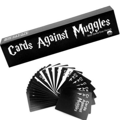 Lớp phủ UV Trò chơi thẻ dành cho người lớn dành cho bữa tiệc Giấy 300gsm Harry Potter Phiên bản giới hạn Thẻ chơi