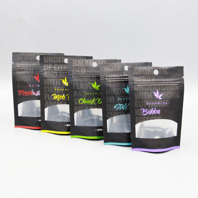Túi nhôm đứng 18C, Túi Ziplock lá nhôm 8x11cm
