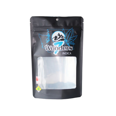 Túi nhôm đứng 18C, Túi Ziplock lá nhôm 8x11cm