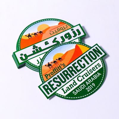 Nhãn dán chai nước hoa trắng ISO9001 UV Proof Tự kết dính Nhãn Vinyl