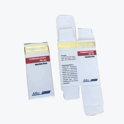 Chống nước Hộp bao bì lá vàng rộng 26mm Màu CMYK cho lọ
