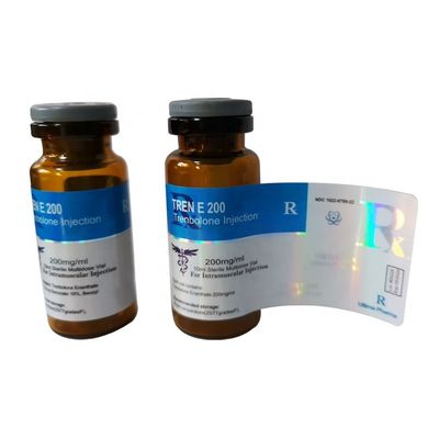 Nhãn tự dính Bạc bóng 10ml Lọ 10ml Chiều rộng 30mm