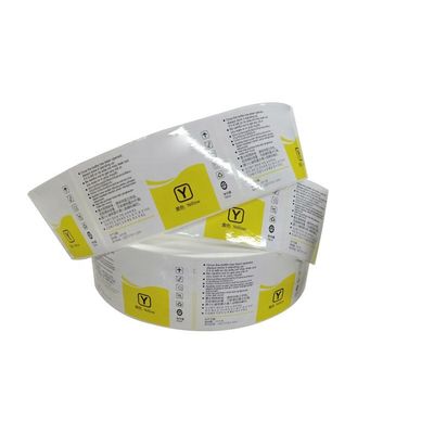 CMYK In nhãn lọ steroid, Nhãn lọ thuốc 35x84mm cho vitamin