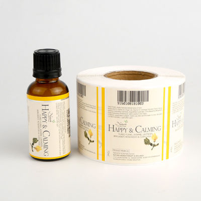 Keo dán mạnh CMYK Chai tinh dầu màu Nhãn chống nước