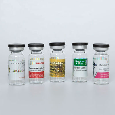 Nhãn Lọ 10ml tái chế Nhãn dán bảo mật ba chiều 25 * 60mm
