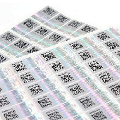 Nhãn 3D Anti Fake Hologram Lọ Keo dán mạnh cho hộp niêm phong