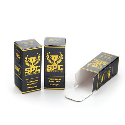 Hộp đóng gói các tông nhỏ rộng 28mm được tái chế thủ công Màu đen