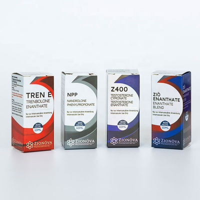 Dập nổi Hộp lọ 10ml, Hộp đóng gói nhỏ dài 5mm