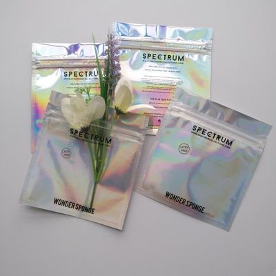 CMYK Màu túi nhôm Ziplock Túi nhôm dập nóng