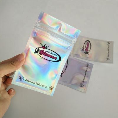 CMYK Màu túi nhôm Ziplock Túi nhôm dập nóng
