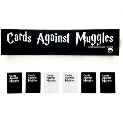 Lớp phủ UV Trò chơi thẻ dành cho người lớn dành cho bữa tiệc Giấy 300gsm Harry Potter Phiên bản giới hạn Thẻ chơi