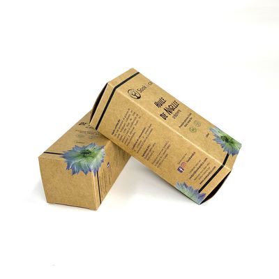 Hộp bao bì giấy Kraft 250gsm có thể phân hủy sinh học ISO cho thanh xà phòng