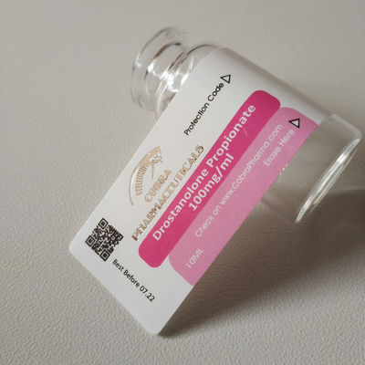Nhãn Lọ thuốc Steroid Lớp Lá Vàng Bạc